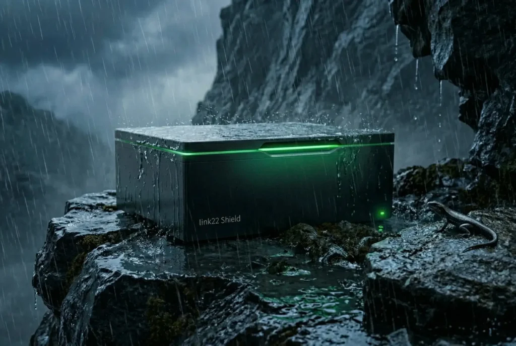 noisebox Shield out in the rain