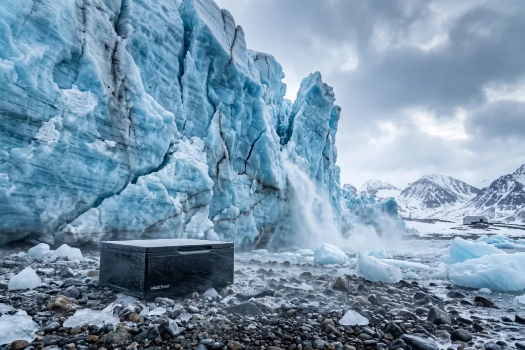 link22 Shield eavesdropping security, arctic environment